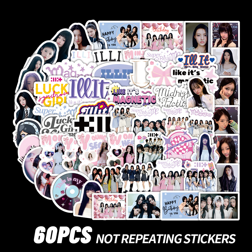 Event Supplies - Ilt, Ill, Gllit, Illit Stickers, DIY