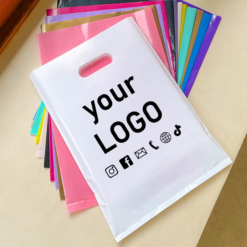 Event Party Shop - 50pcs Custom Shopping Bags Reusable Party