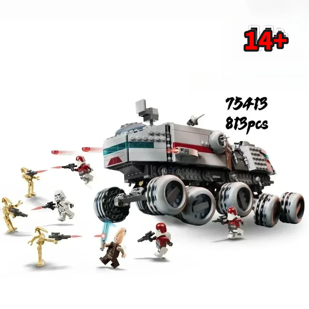 Event Launch Party - Bandai Launch 75413 Republic Juggernaut Detailed