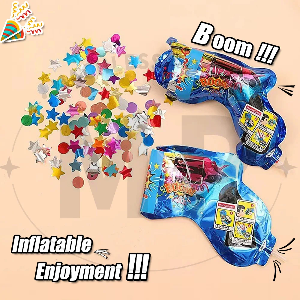 10~100pcs Color Random Streame - Confetti Cannon Tube recension och pris