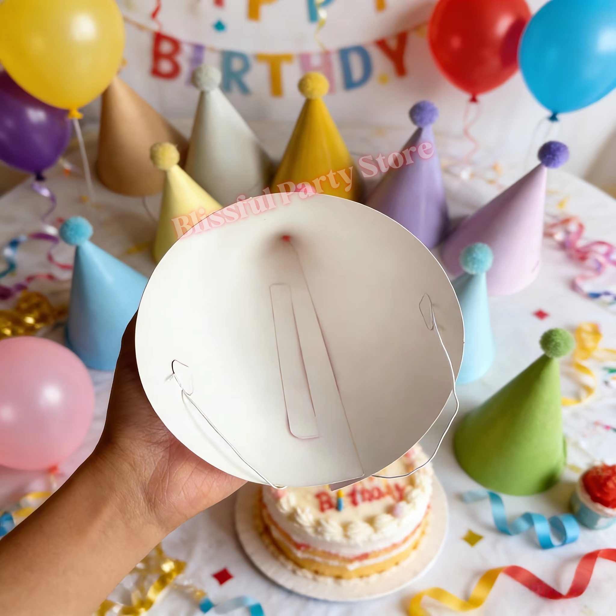 Colorful Birthday Party Hats M - Party Hat Cone recension och pris