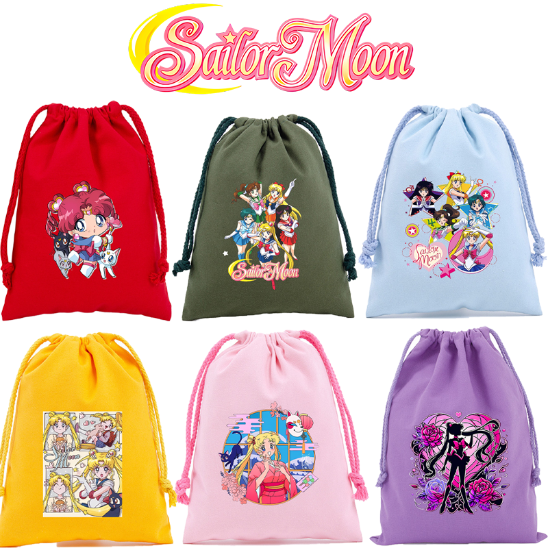 Sailor Moon Small Drawstring P - Party Favor Bag recension och pris