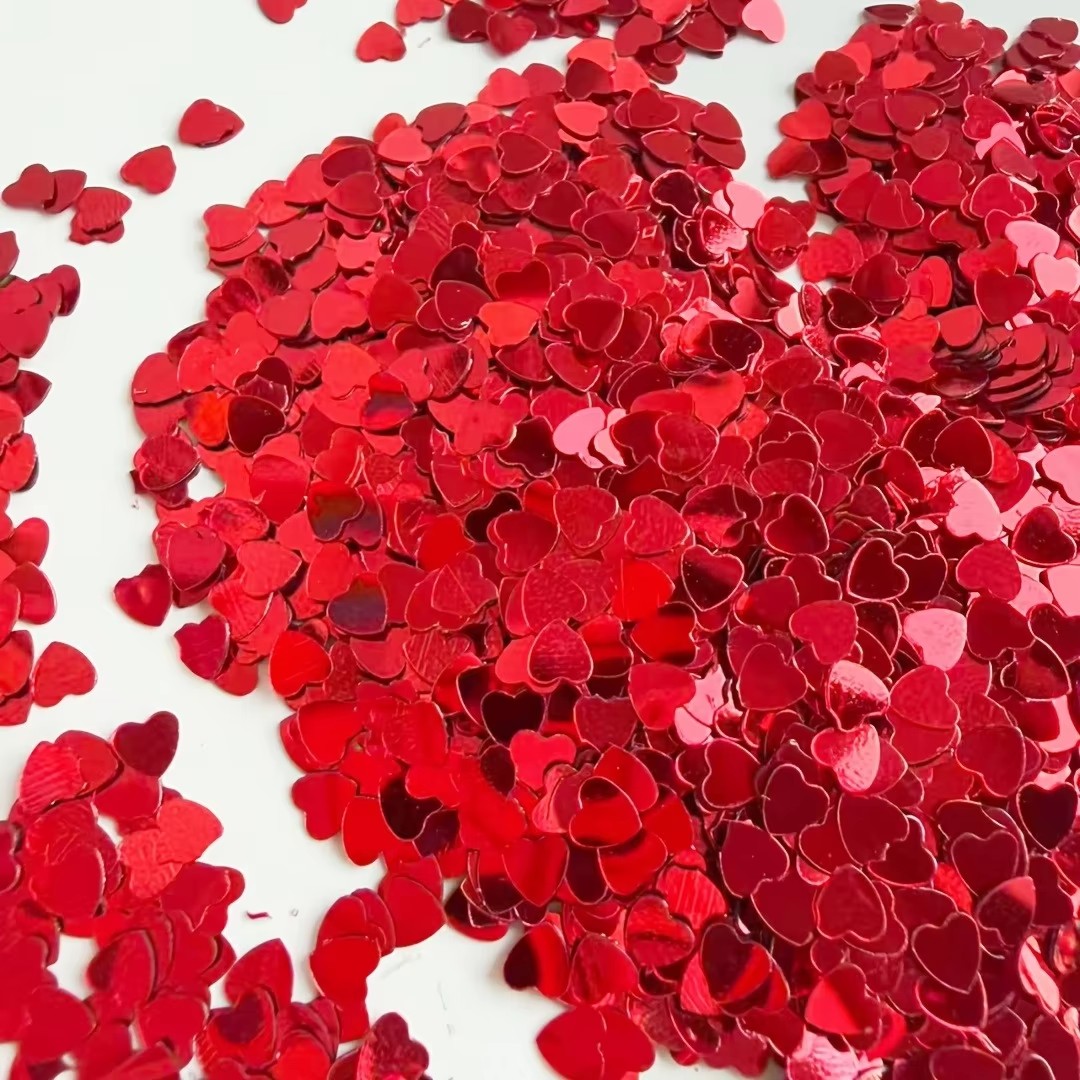Red Love Heart Table Confetti  - Confetti Cannon Tube recension och pris