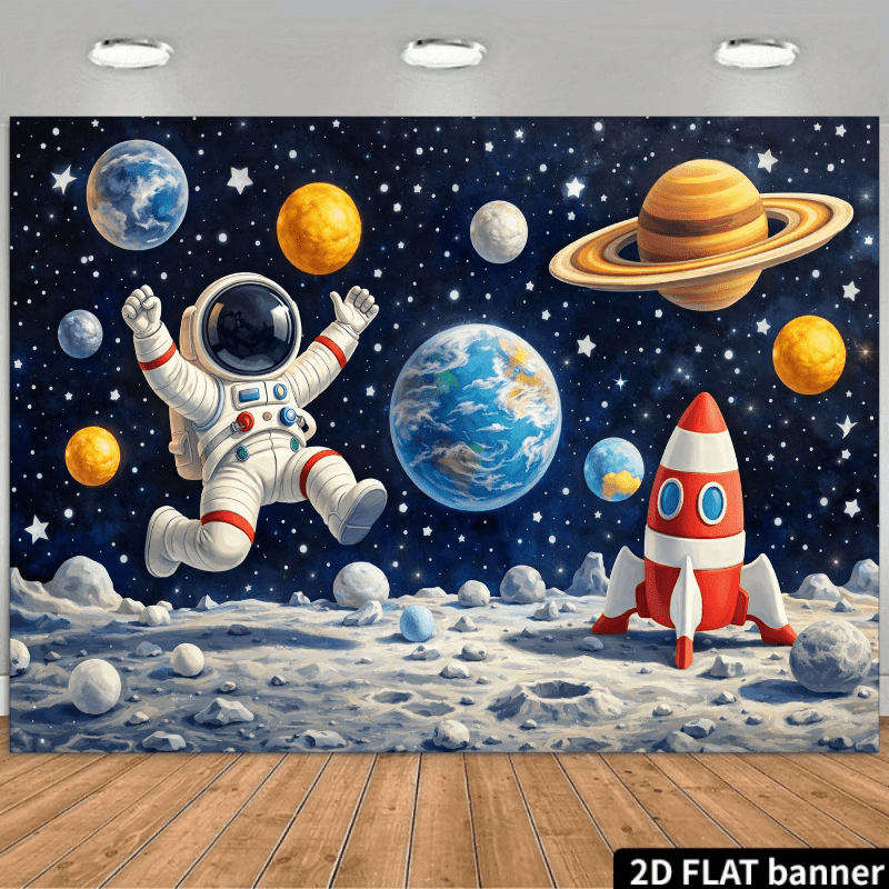 Rocket launches 2D flat wall f - Event Launch Party recension och pris