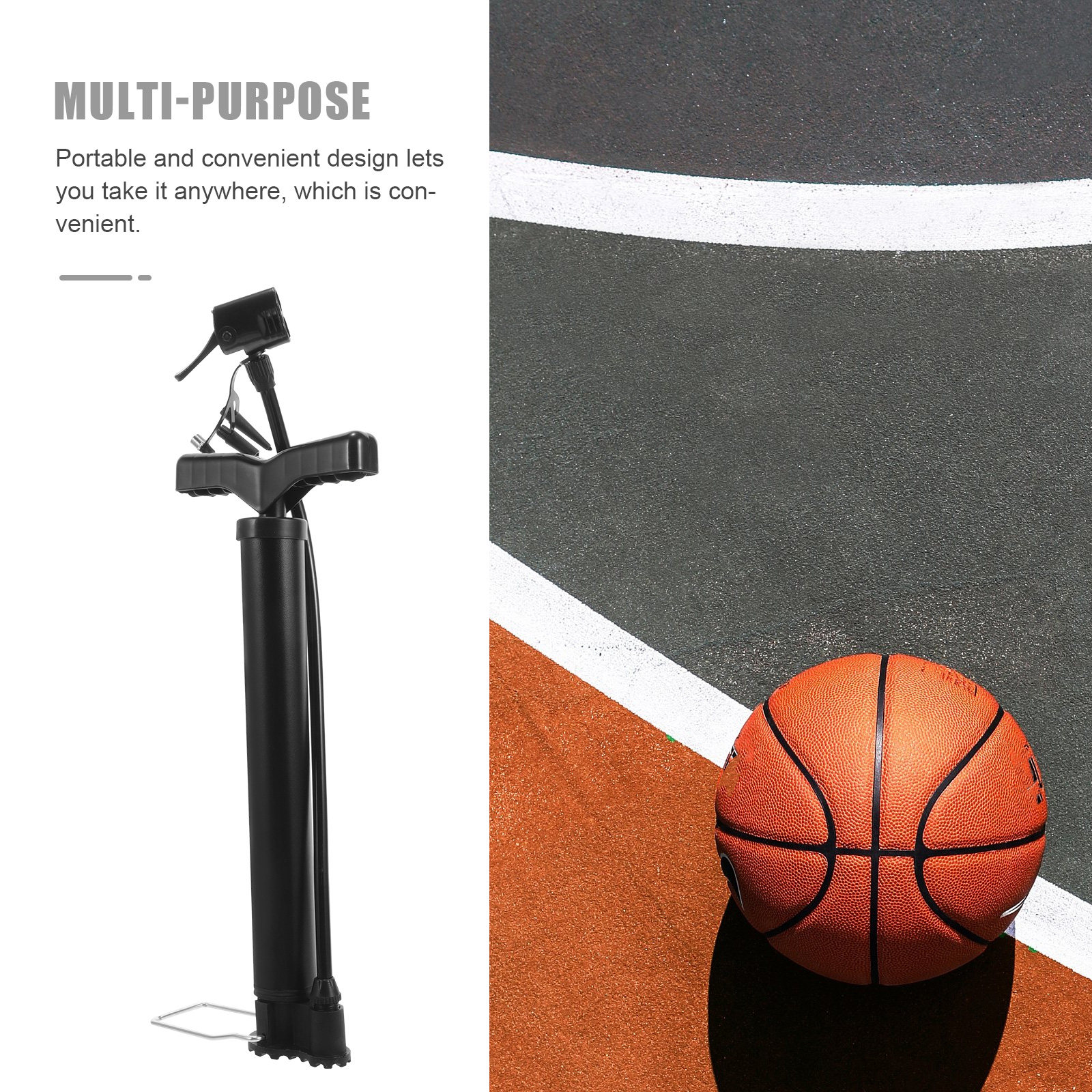 Heavy Duty Steel Ball Pump Por - Balloon Pump Hand recension och pris