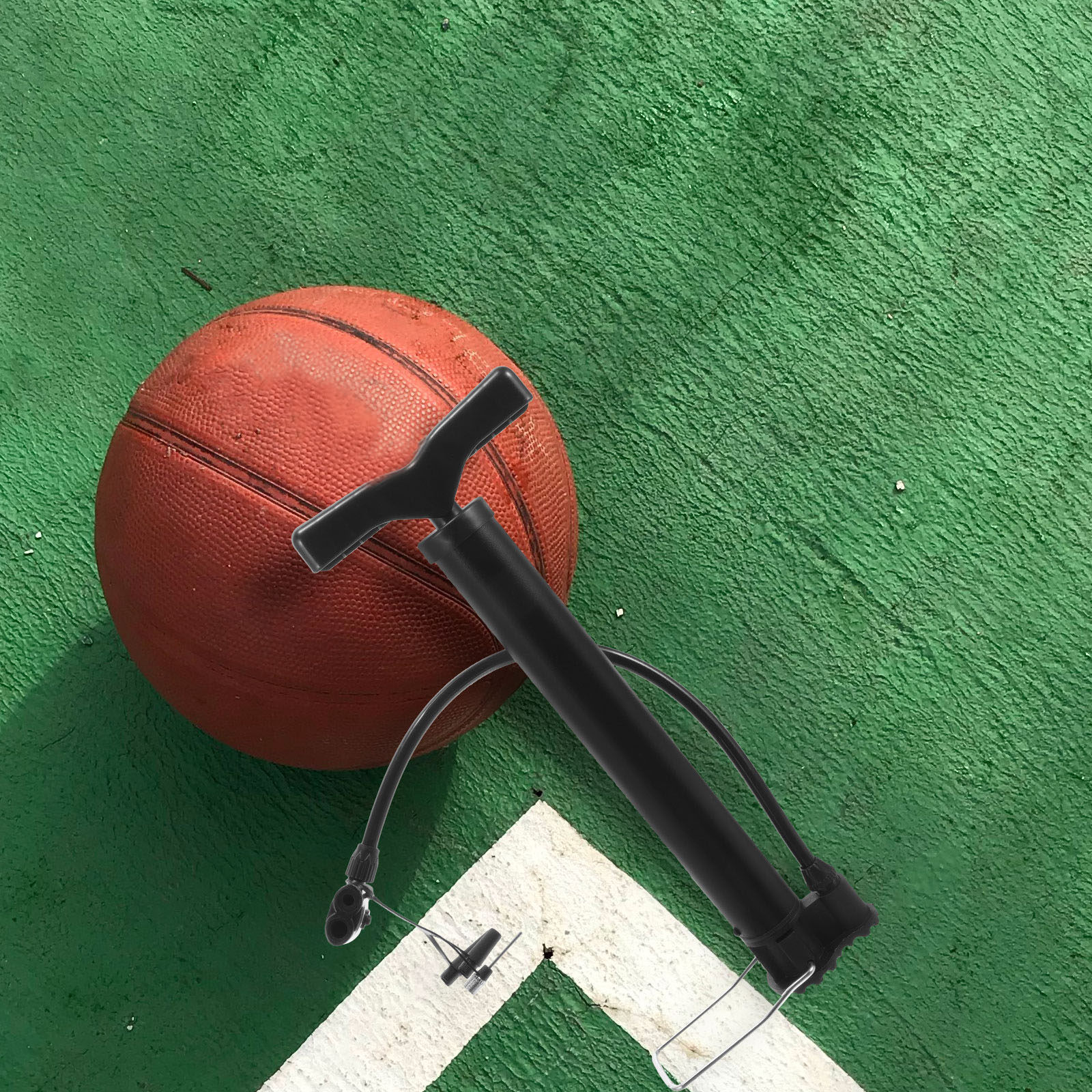 Heavy Duty Steel Ball Pump Por - Balloon Pump Hand recension och pris