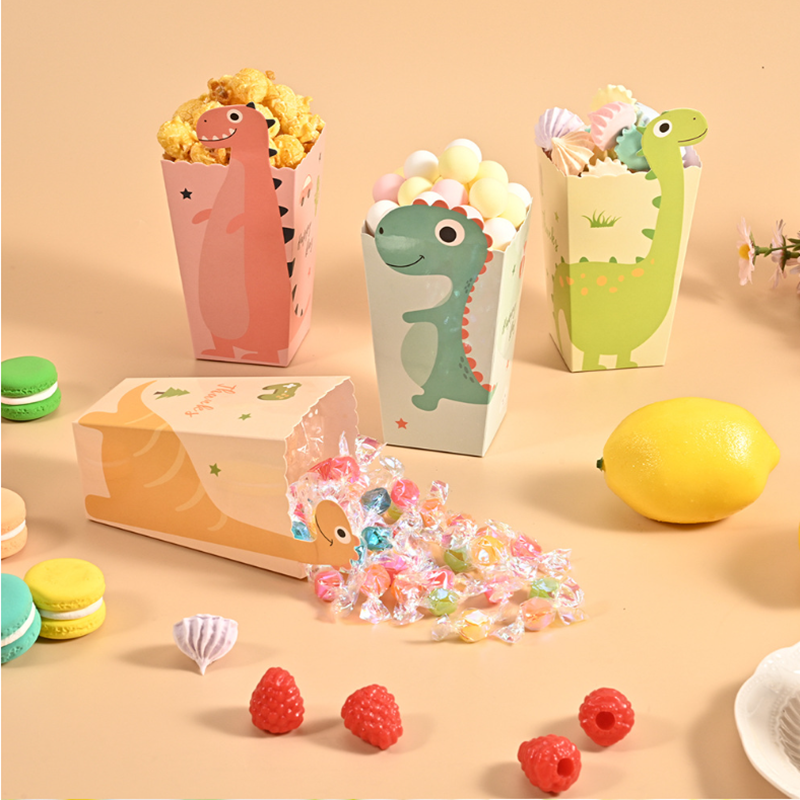 4Pcs Cartoon Dinosaur Boxes Di - Event Party Box recension och pris
