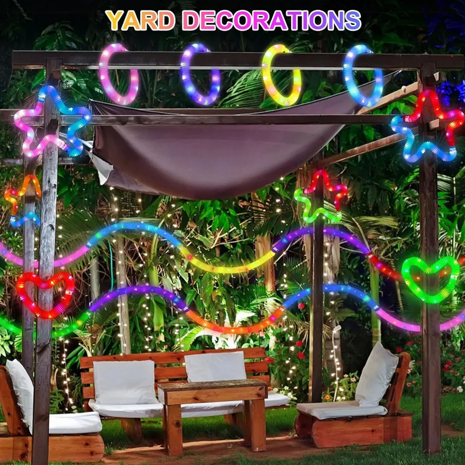 2/6/12 pcs LED Flash Pop Tubes - Cotton Candy Cone recension och pris