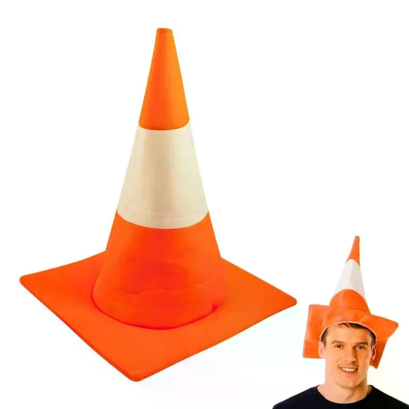 1 PCS Traffic Cone Hat Hallowe - Party Hat Cone recension och pris