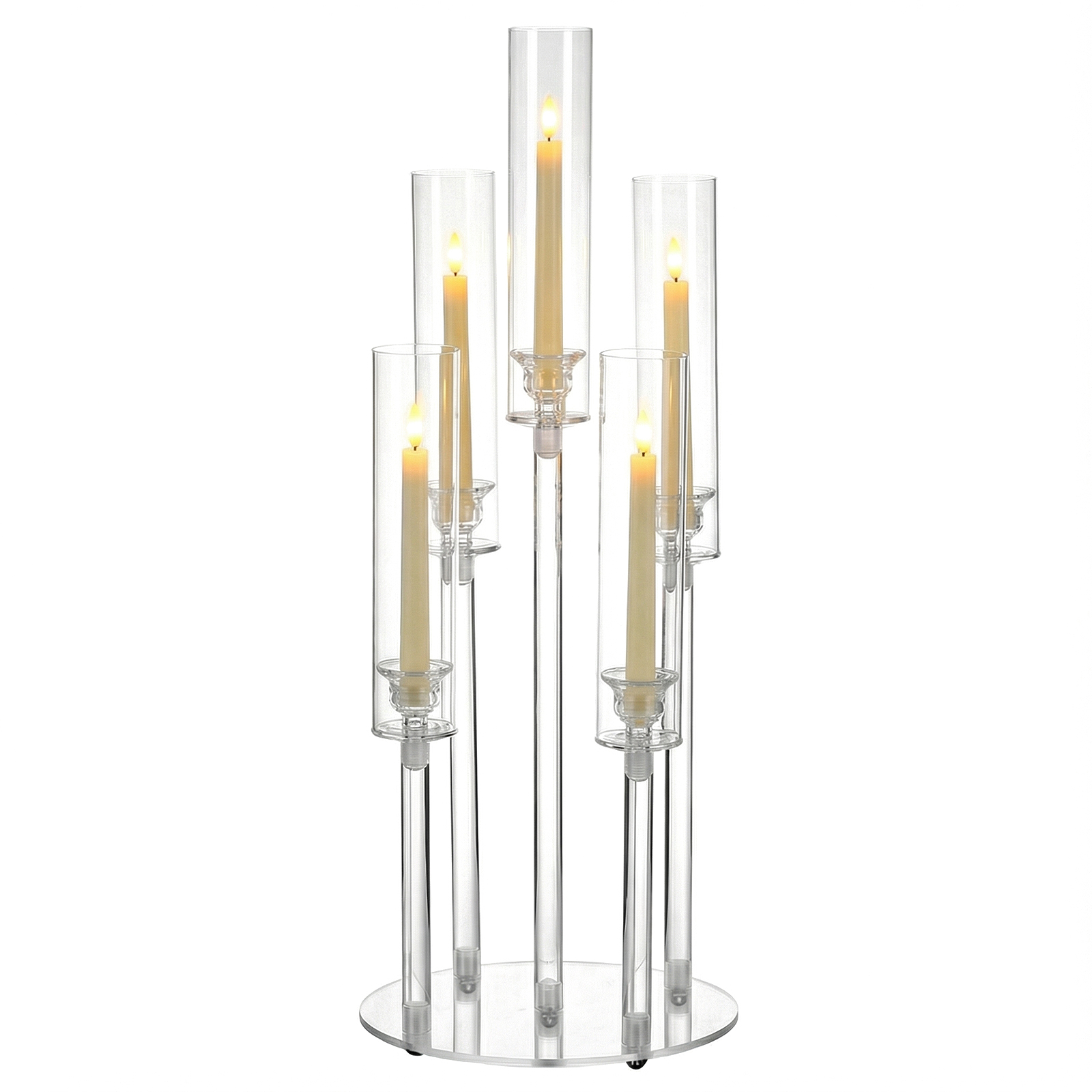 20/10PCS 5 Arm Acrylic Candle  - Centerpiece Stick recension och pris