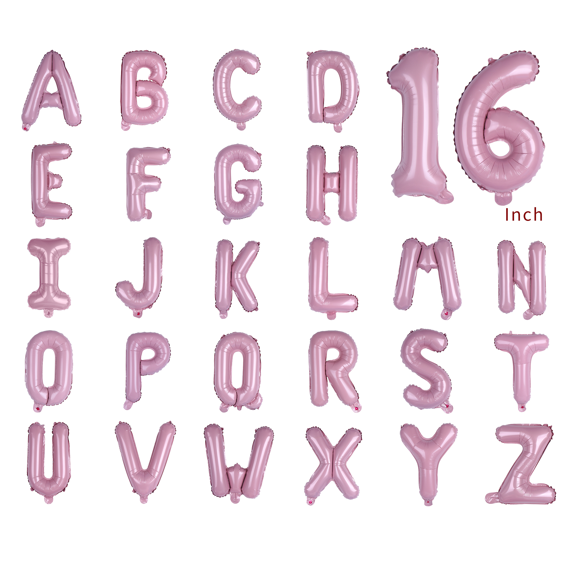 16 Inch Pink Alphabet number L - Party Event Supplier recension och pris