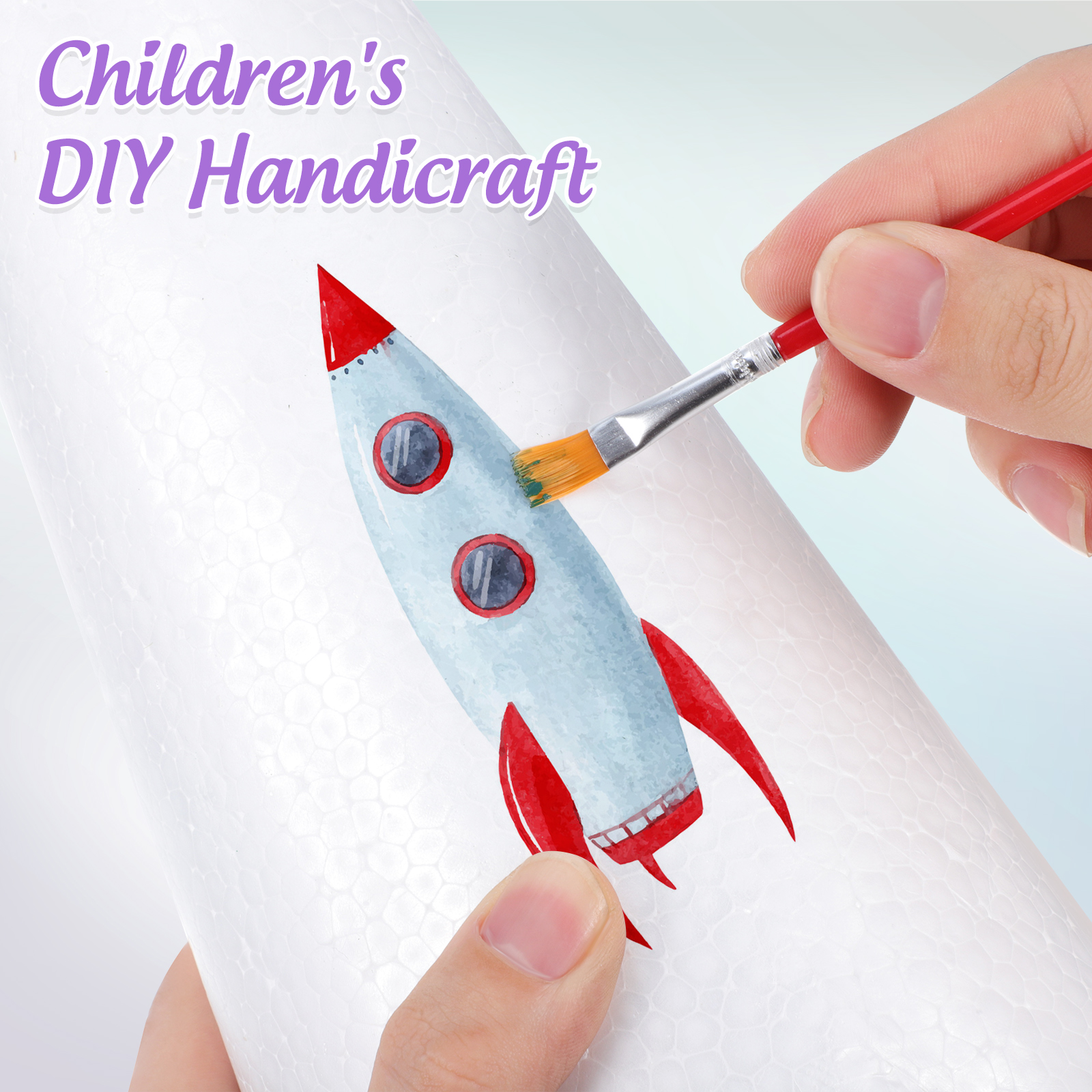 15Pcs Solid Foam Diy Cone Chil - Cotton Candy Cone recension och pris