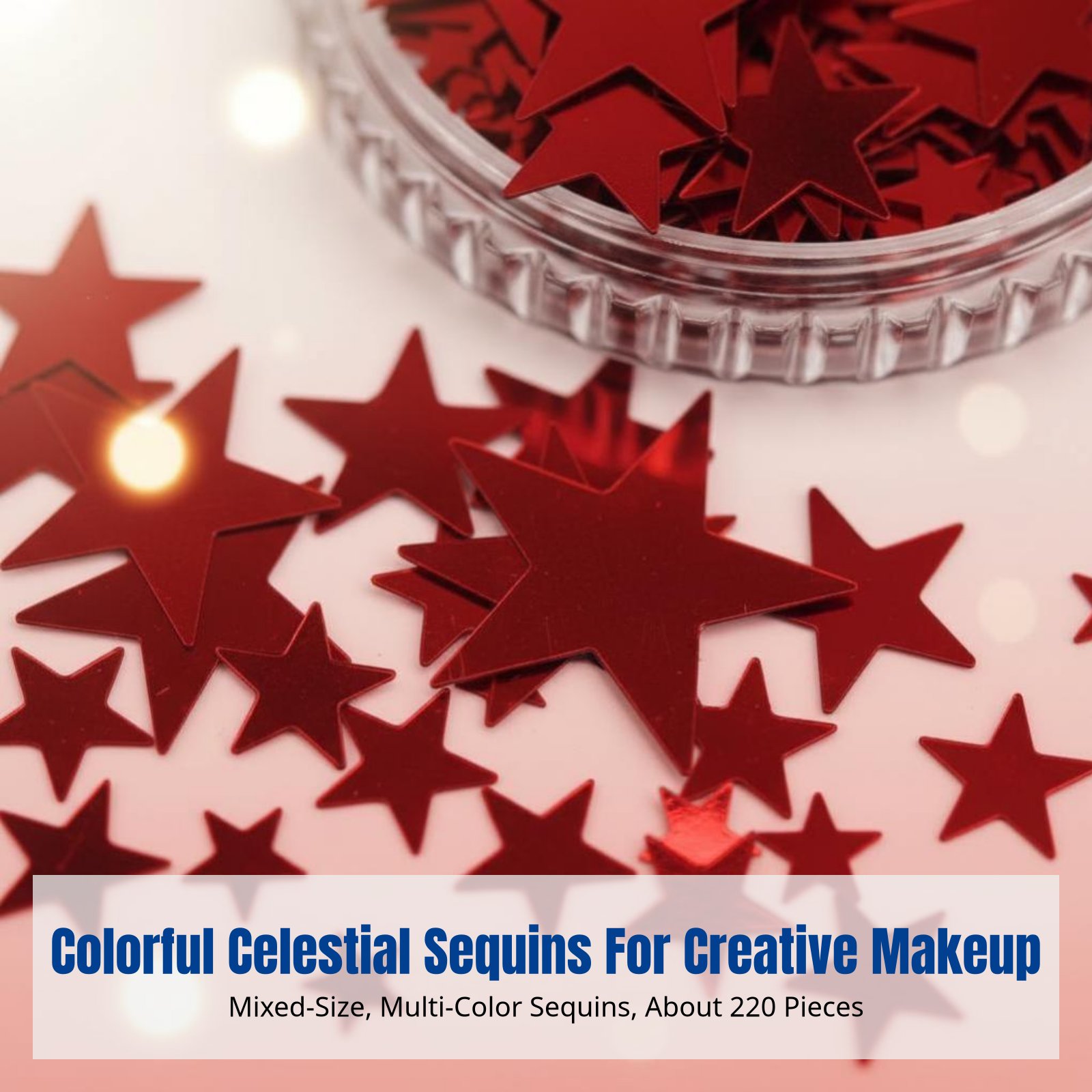 Celestial Sparkle Face Sticker - Event & Party Supply Photos recension och pris