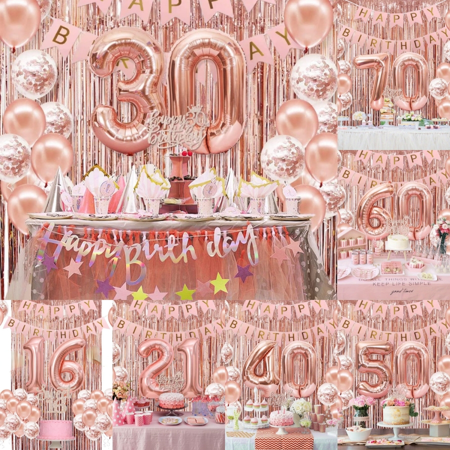 58Pc/Set 40-Inch Number Foil B - Party Banner Gold recension och pris