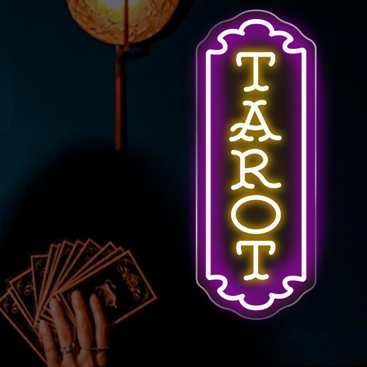 Tarot Neon Sign USB Powered My - Neon Sign Party recension och pris