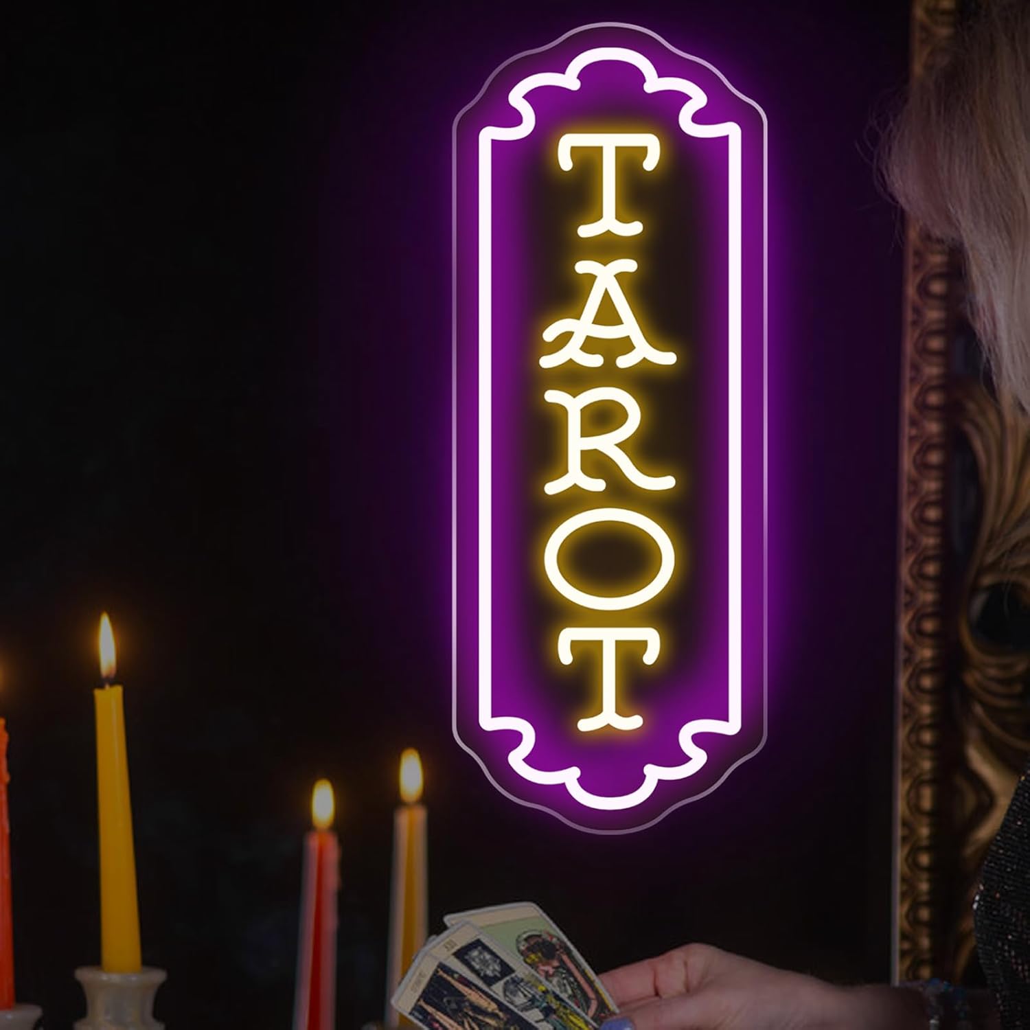 Tarot Neon Sign USB Powered My - Neon Sign Party recension och pris