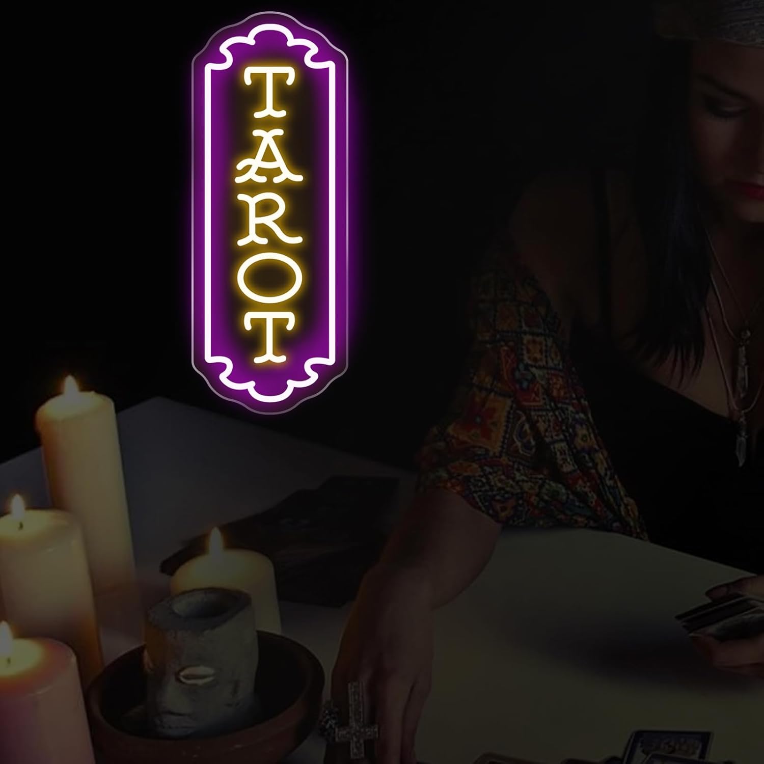 Tarot Neon Sign USB Powered My - Neon Sign Party recension och pris