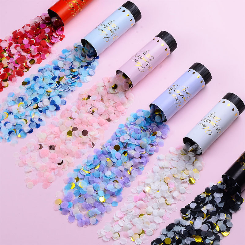 Confetti Cannons Push Pop for  - Confetti Cannon Tube recension och pris