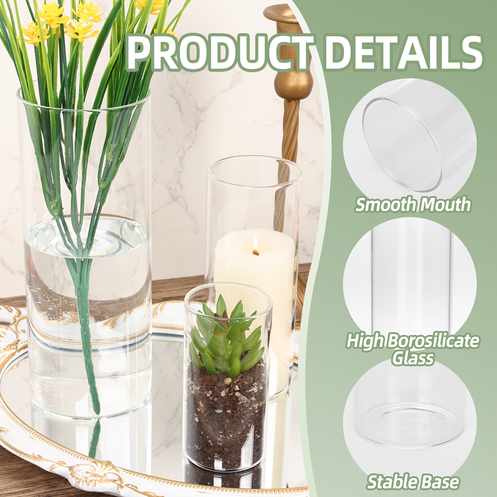 Set of 35 High-Quality Thick G - Centerpiece Stick recension och pris