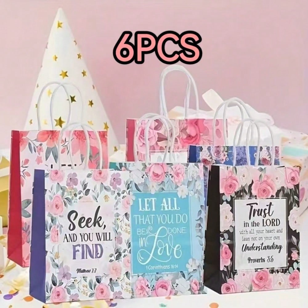 6PC/New Holiday Party Tote Bag - Event Party Shop recension och pris