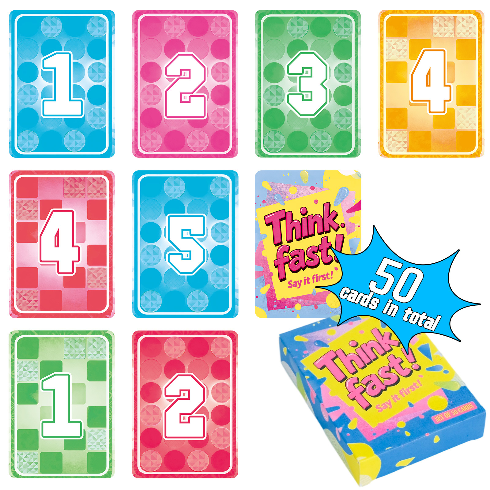 1 Box Quick Thinking Number Pu - Event Party Box recension och pris