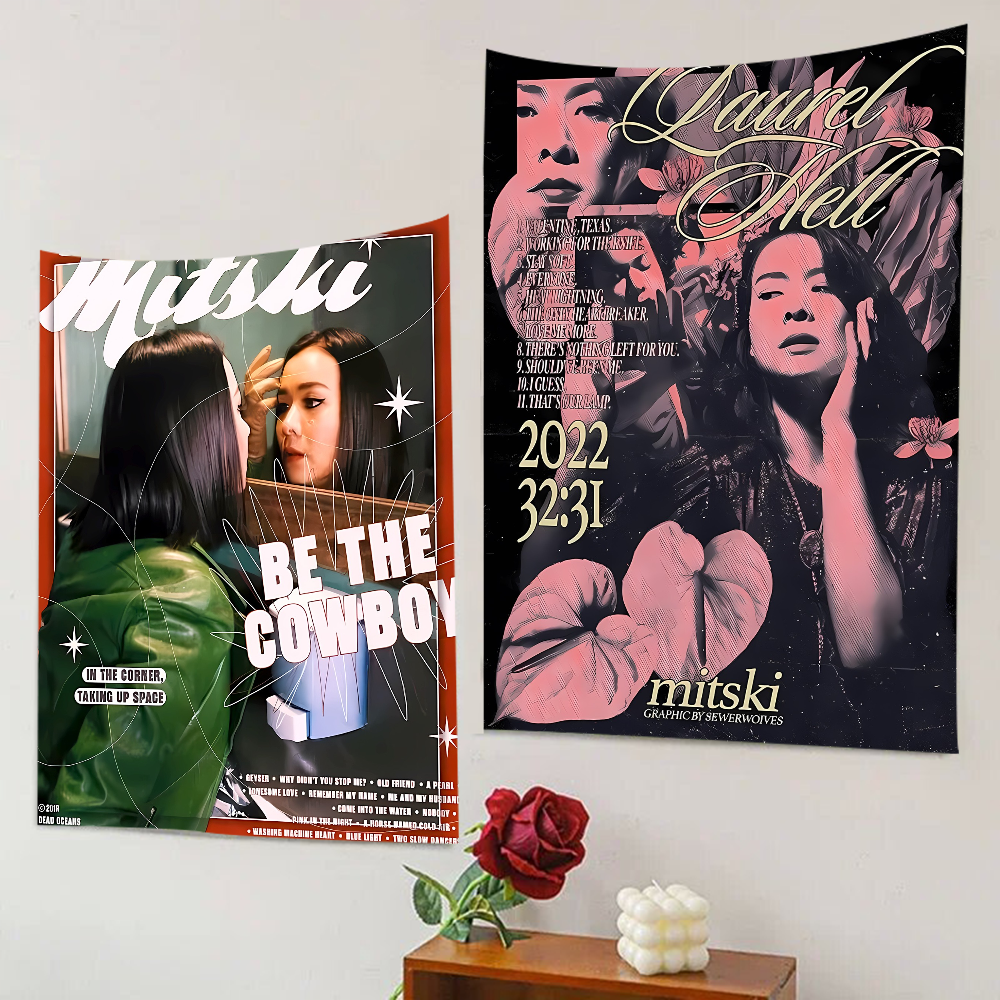 Singer Mitski Photography Back - Dessert Table Backdrop recension och pris