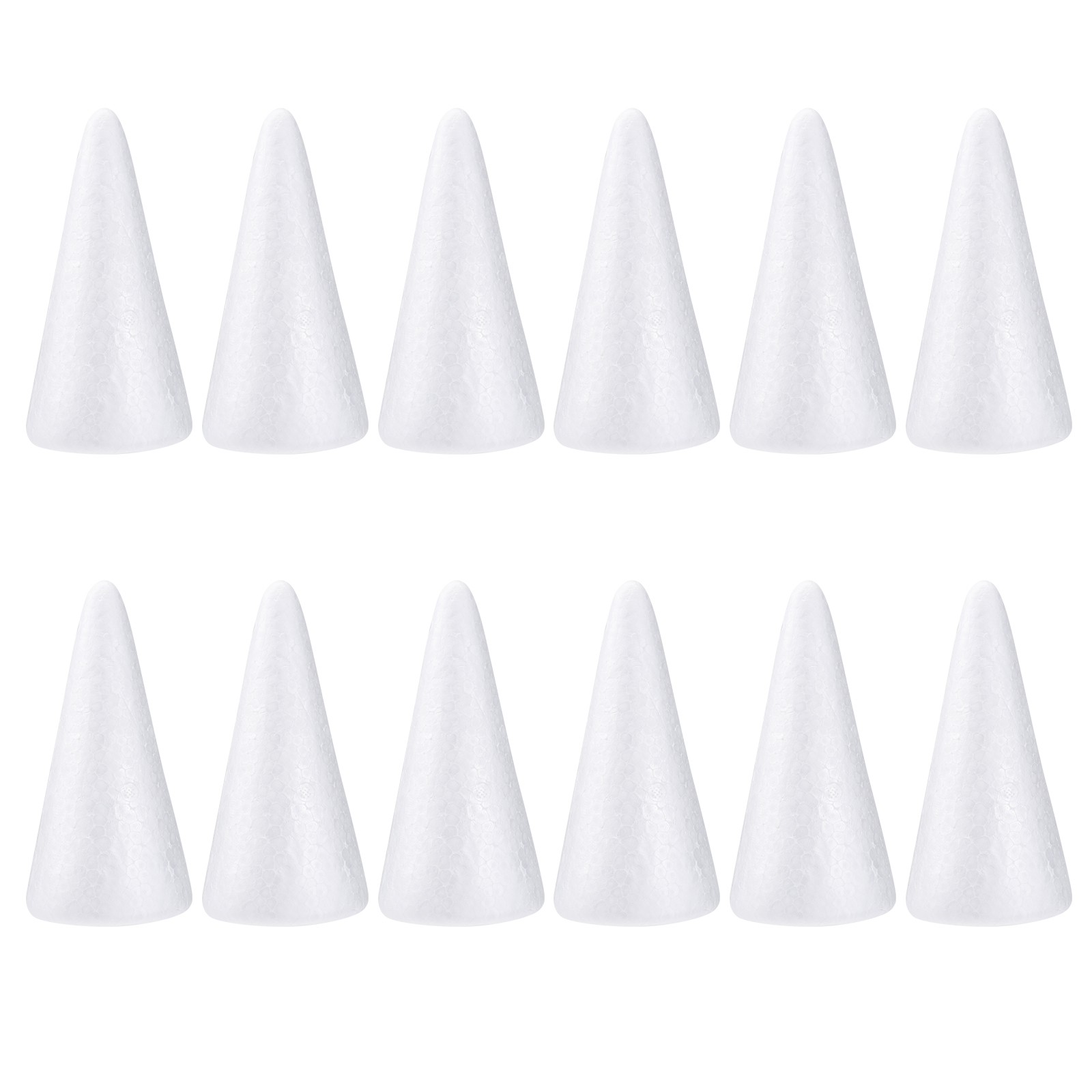 12pcs 15cm White Solid Craft F - Cotton Candy Cone recension och pris