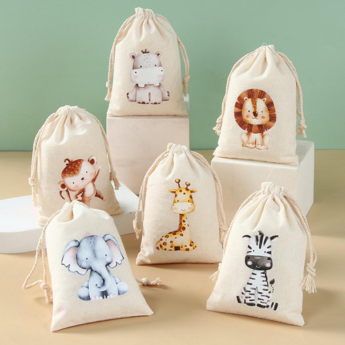 6pcs Animal Unicorn Dinosaur C - Cotton Candy Cone recension och pris