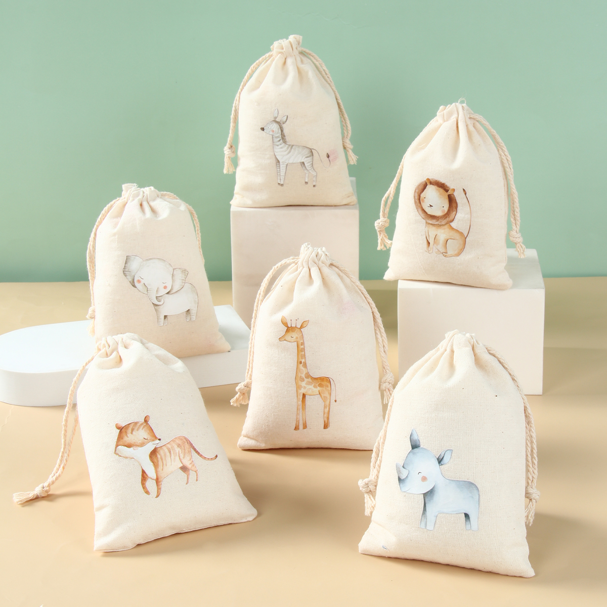 6pcs Animal Unicorn Dinosaur C - Cotton Candy Cone recension och pris