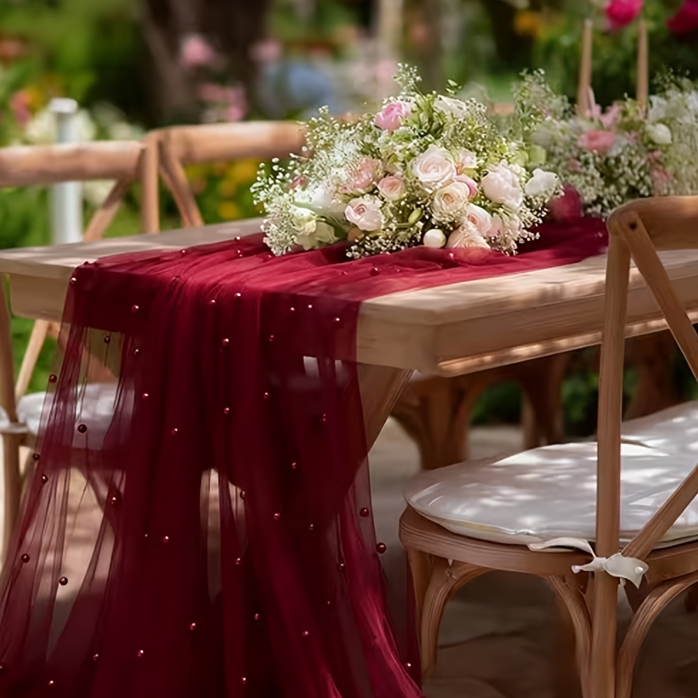 300cmX160cm Pearl Mesh Fabric  - Dessert Table Backdrop recension och pris
