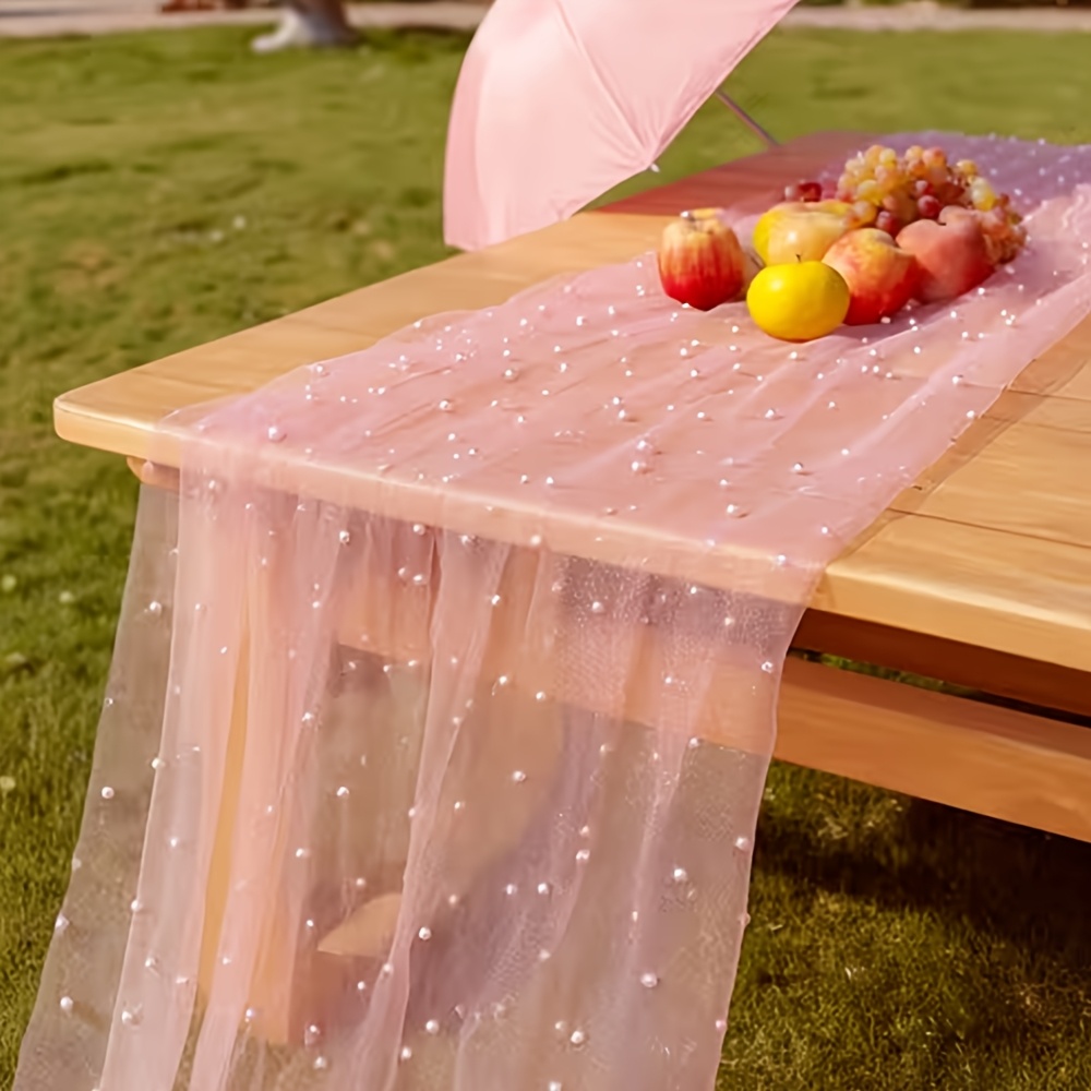 300cmX160cm Pearl Mesh Fabric  - Dessert Table Backdrop recension och pris