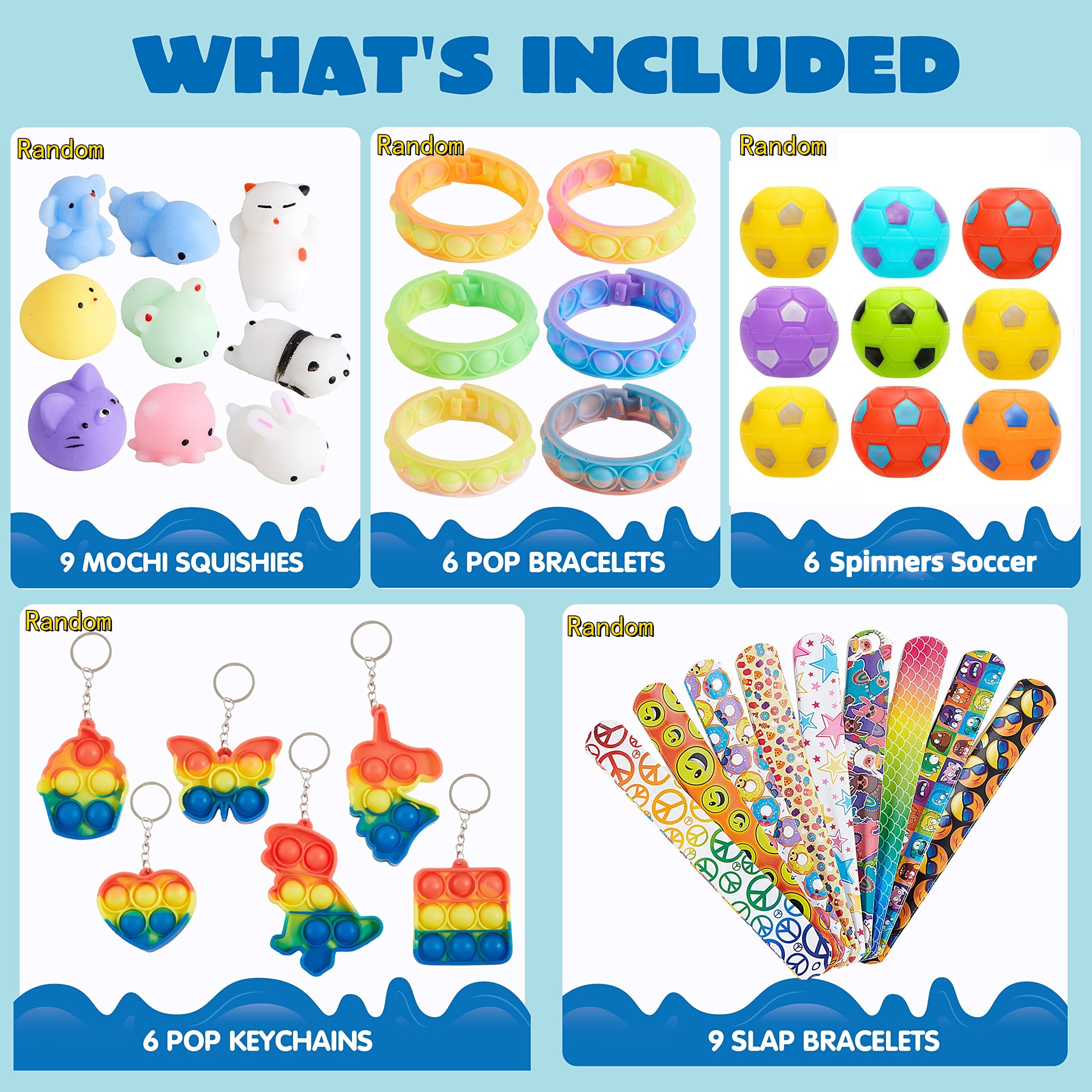 Bulk Pack of 30-120 Popular Fi - Party Favor Bag recension och pris