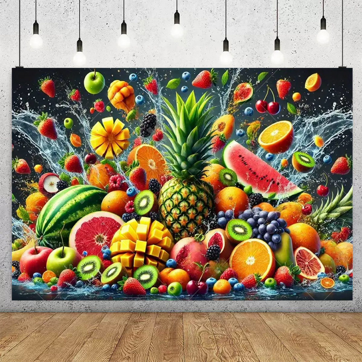 3D Colorful Fruit Party Decora - Party Event Supply Store recension och pris