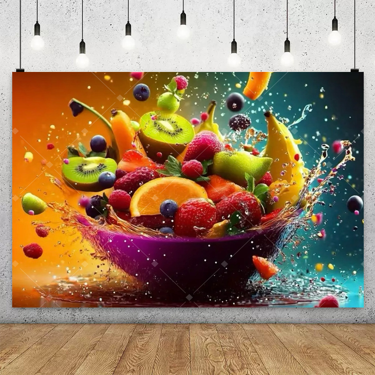 3D Colorful Fruit Party Decora - Party Event Supply Store recension och pris