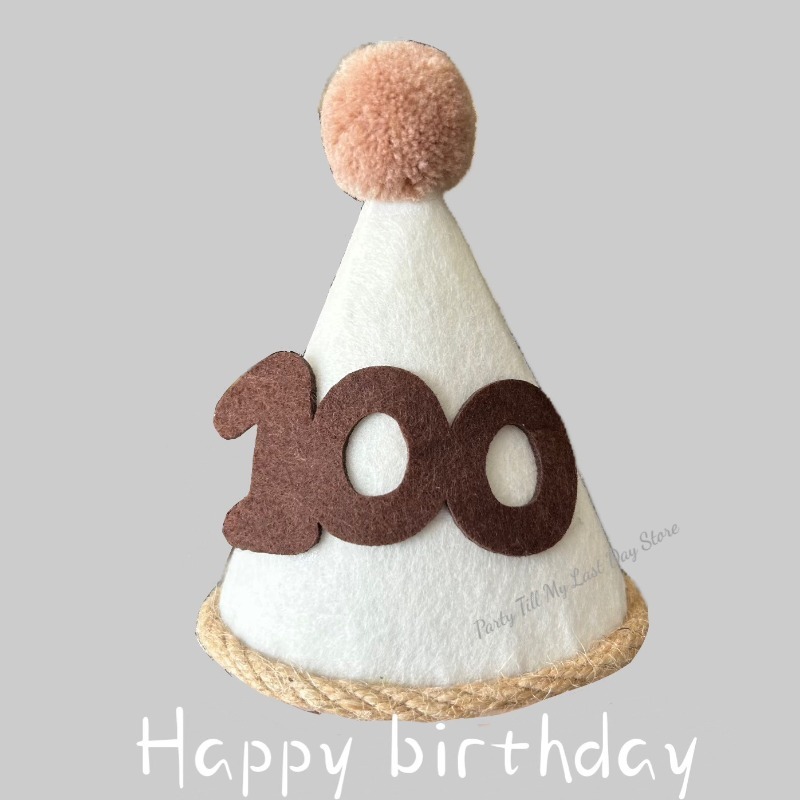 1Pc INS Kids Birthday Hat Non- - Party Hat Cone recension och pris