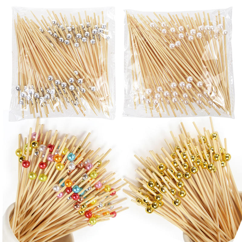 100Pcs Disposable Bamboo Skewe - Centerpiece Stick recension och pris