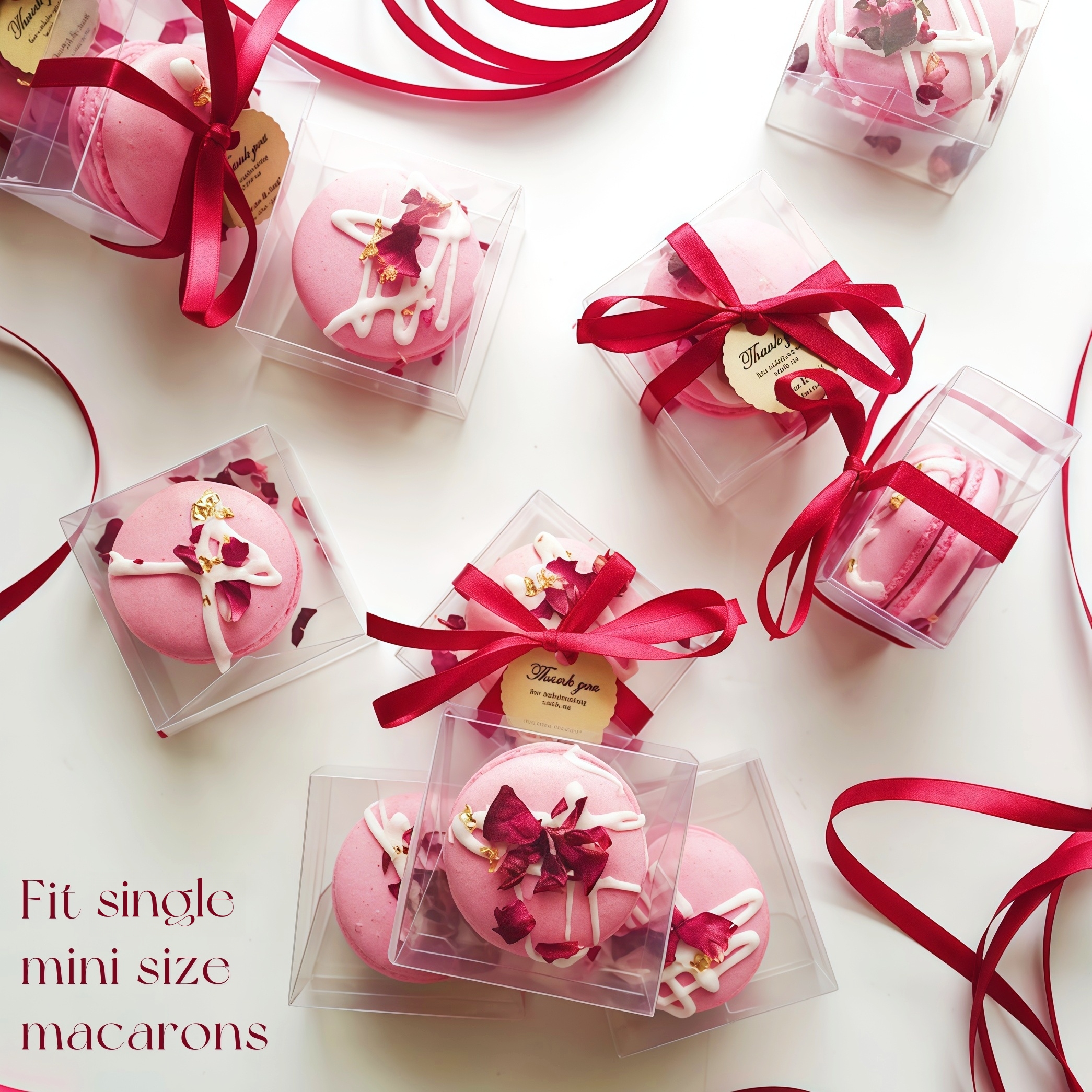 50-200Pcs Mini Macaron Boxes C - Event Party Box recension och pris