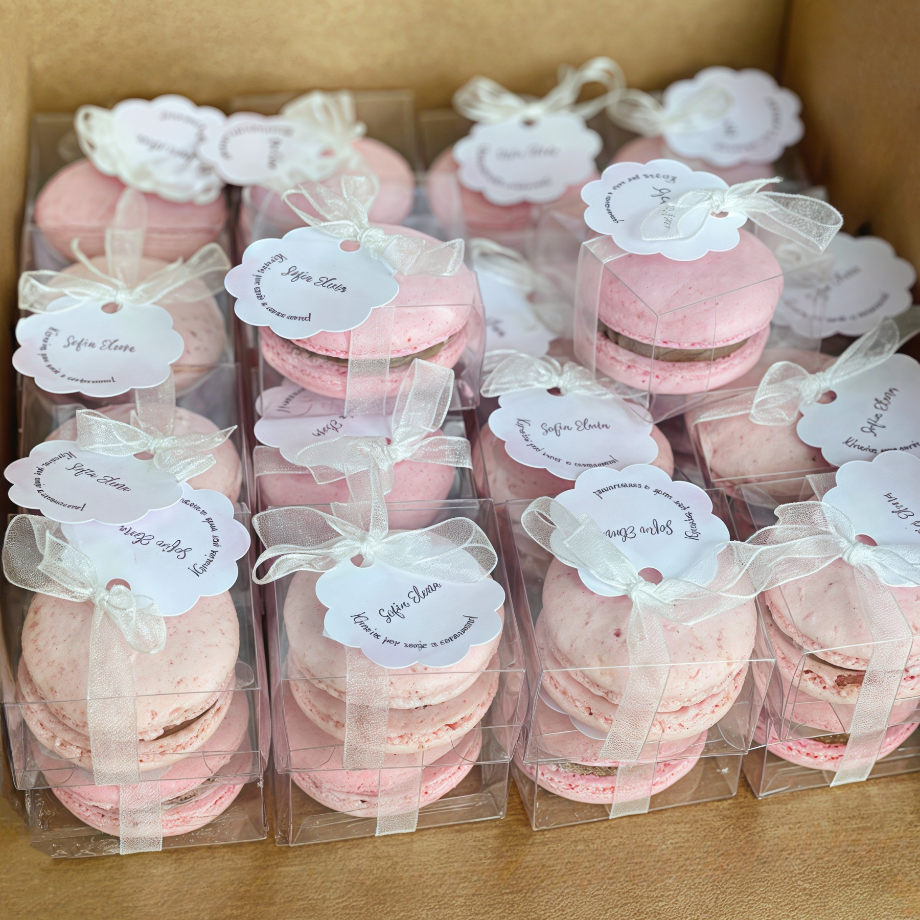 50-200Pcs Mini Macaron Boxes C - Event Party Box recension och pris