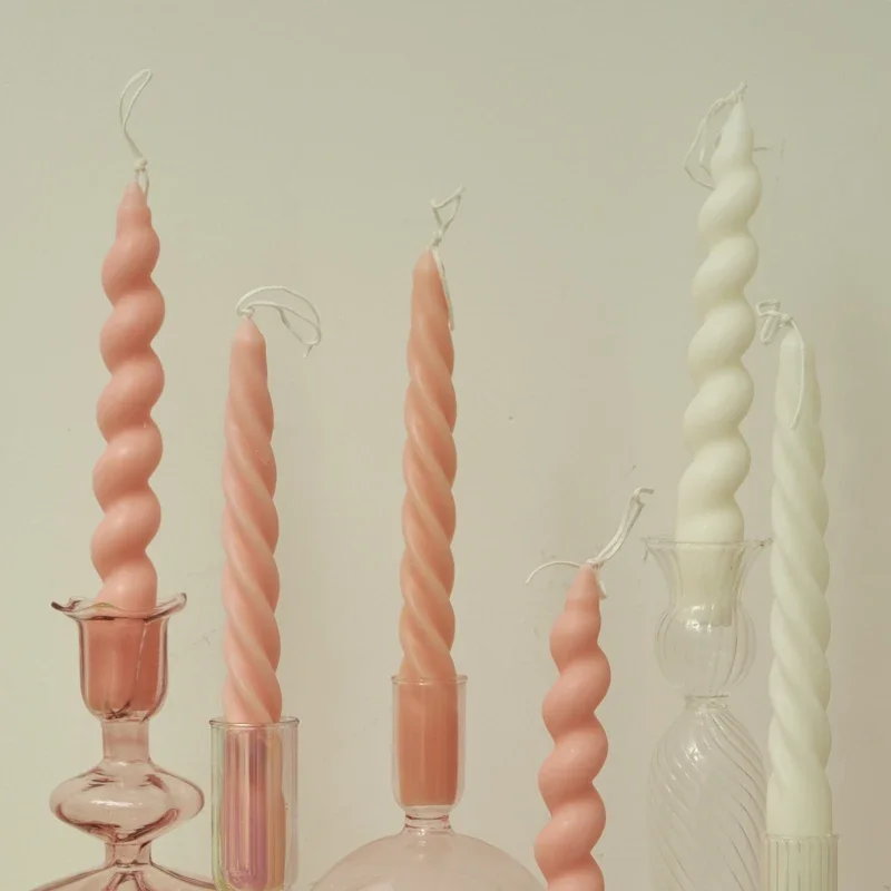2pc Spiral Candles Scented Can - Centerpiece Stick recension och pris
