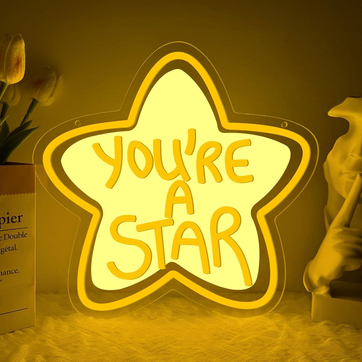 You're A Star Neon Sign USB Di - Neon Sign Party recension och pris