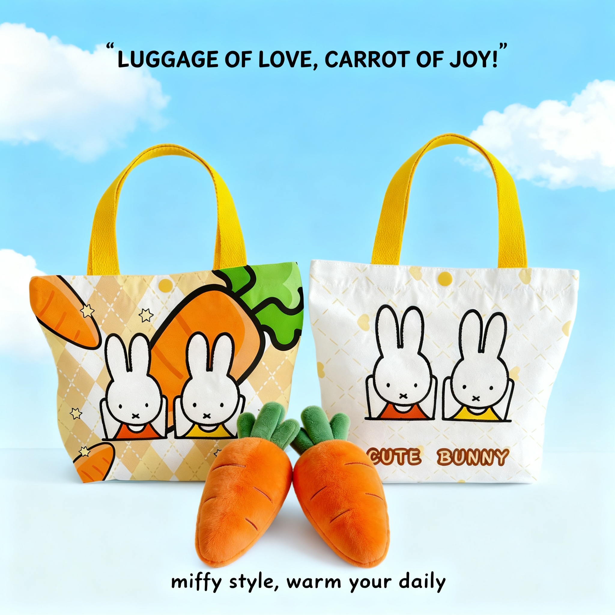 Creative Cartoon Miffy Rabbit  - Party Favor Bag recension och pris