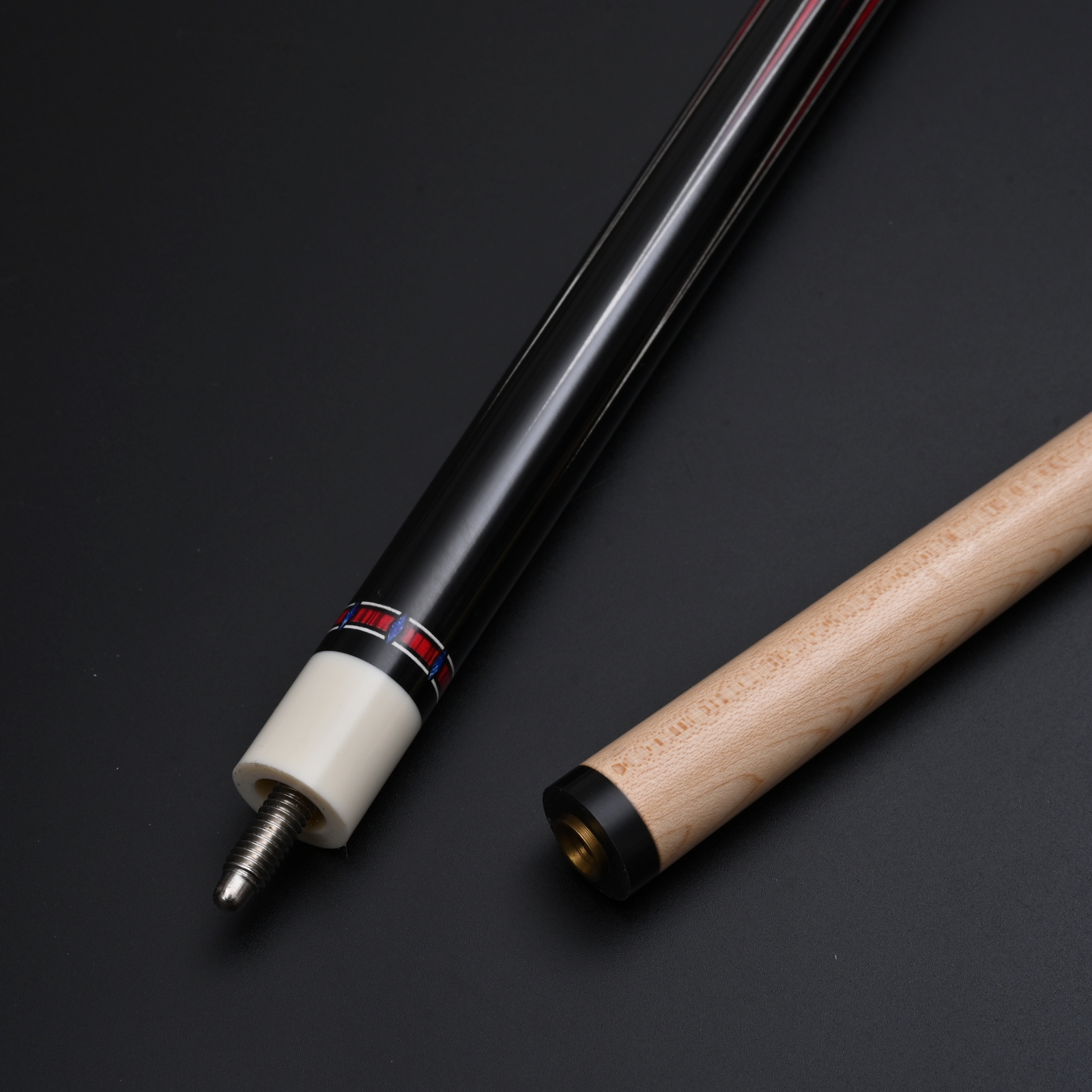 57 Inch 13mm Maple Pool Cue St - Centerpiece Stick recension och pris