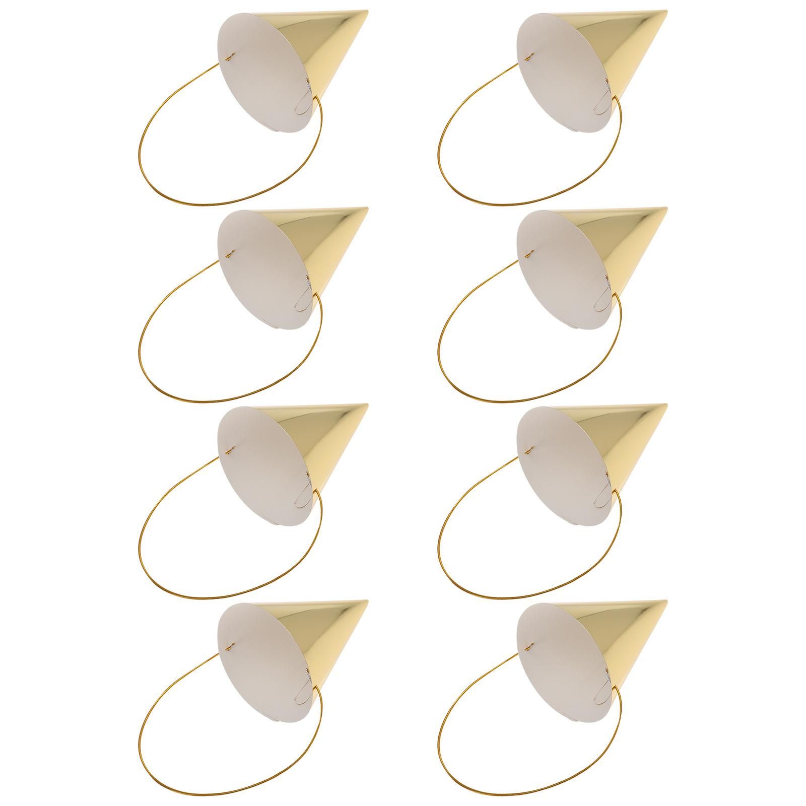 8 Pcs Birthday Hat Mini Assort - Party Hat Cone recension och pris