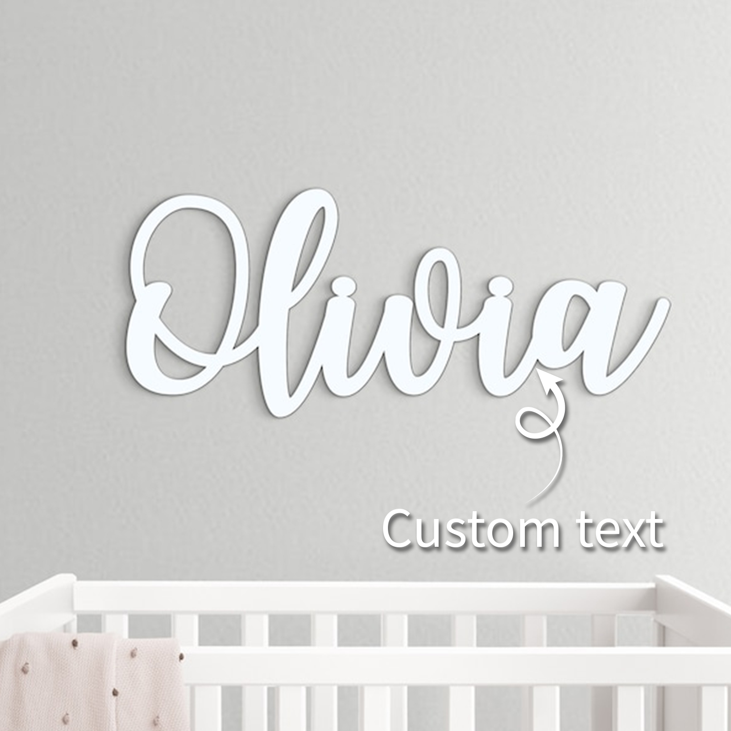 1pc Custom Wooden Name Sign,Cu - Event Party recension och pris