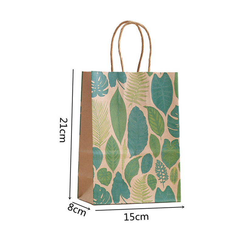 12/24Pcs Kraft Paper Forest Gr - Event Party Shop recension och pris