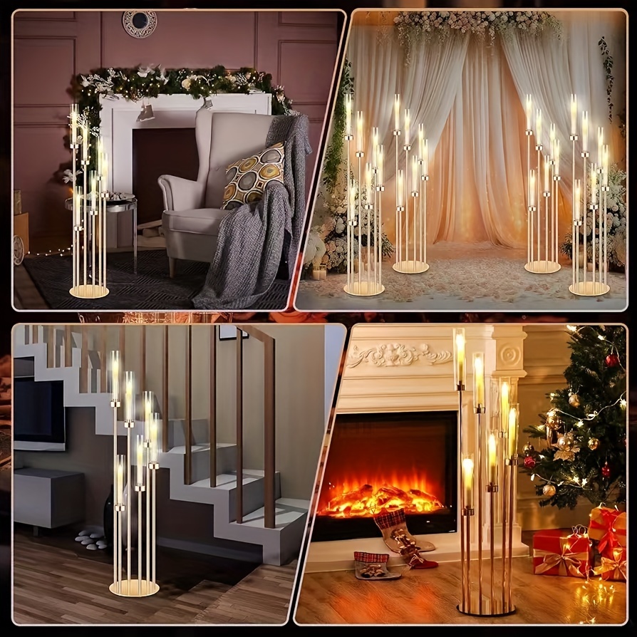 2 Sets Floor Candelabra 6 Arms - Centerpiece Stick recension och pris