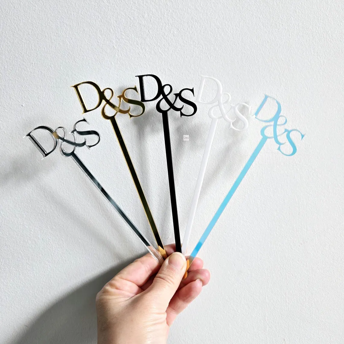 Laser Cut Personalized Wedding - Centerpiece Stick recension och pris