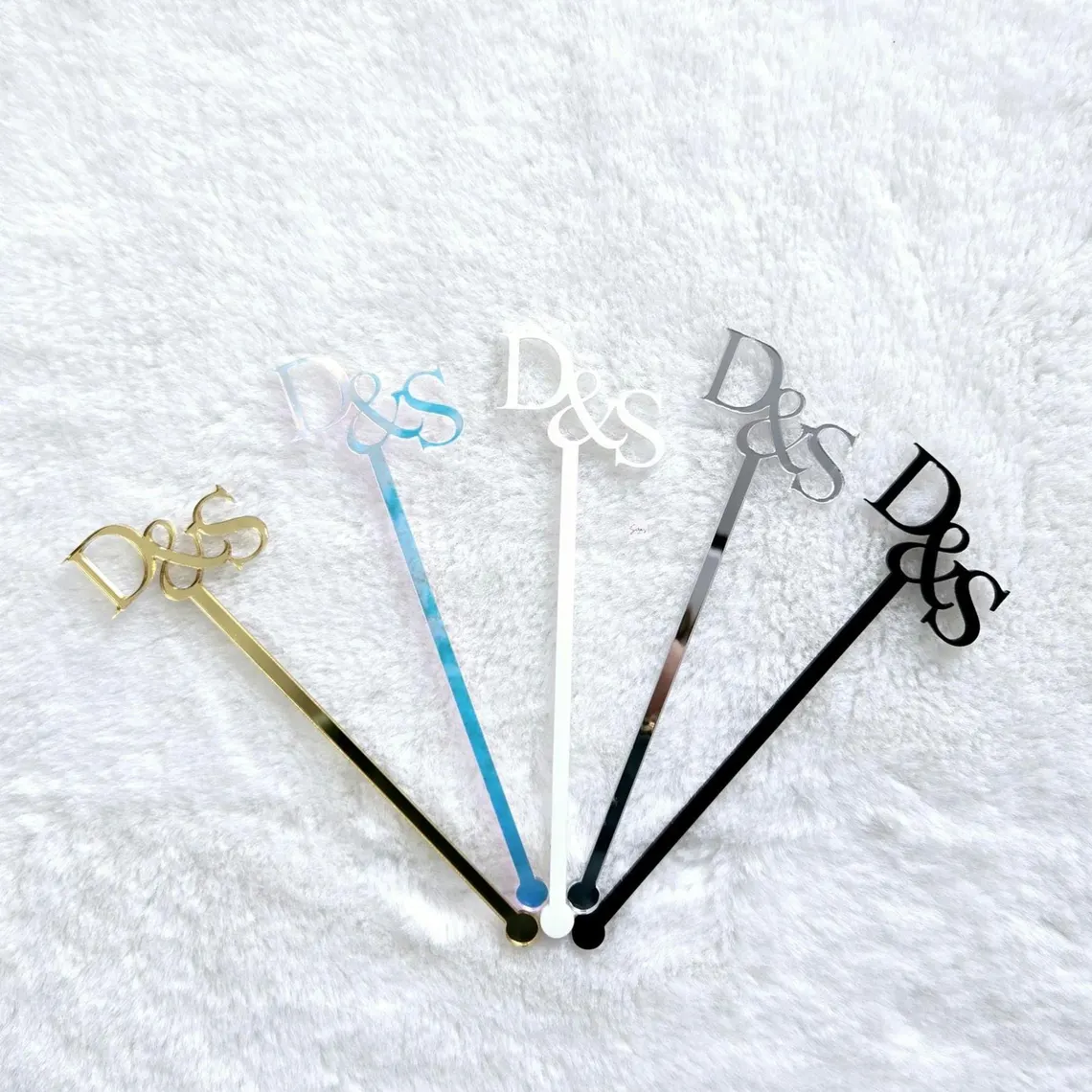 Laser Cut Personalized Wedding - Centerpiece Stick recension och pris