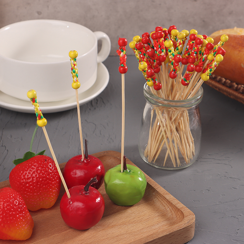 100Pcs/Pack Creative Fruit For - Centerpiece Stick recension och pris