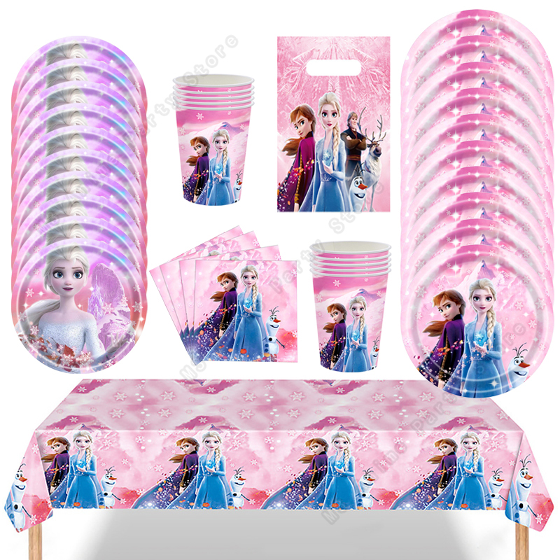 Frozen Elsa Anna Olaf Birthday - Event Supplies recension och pris